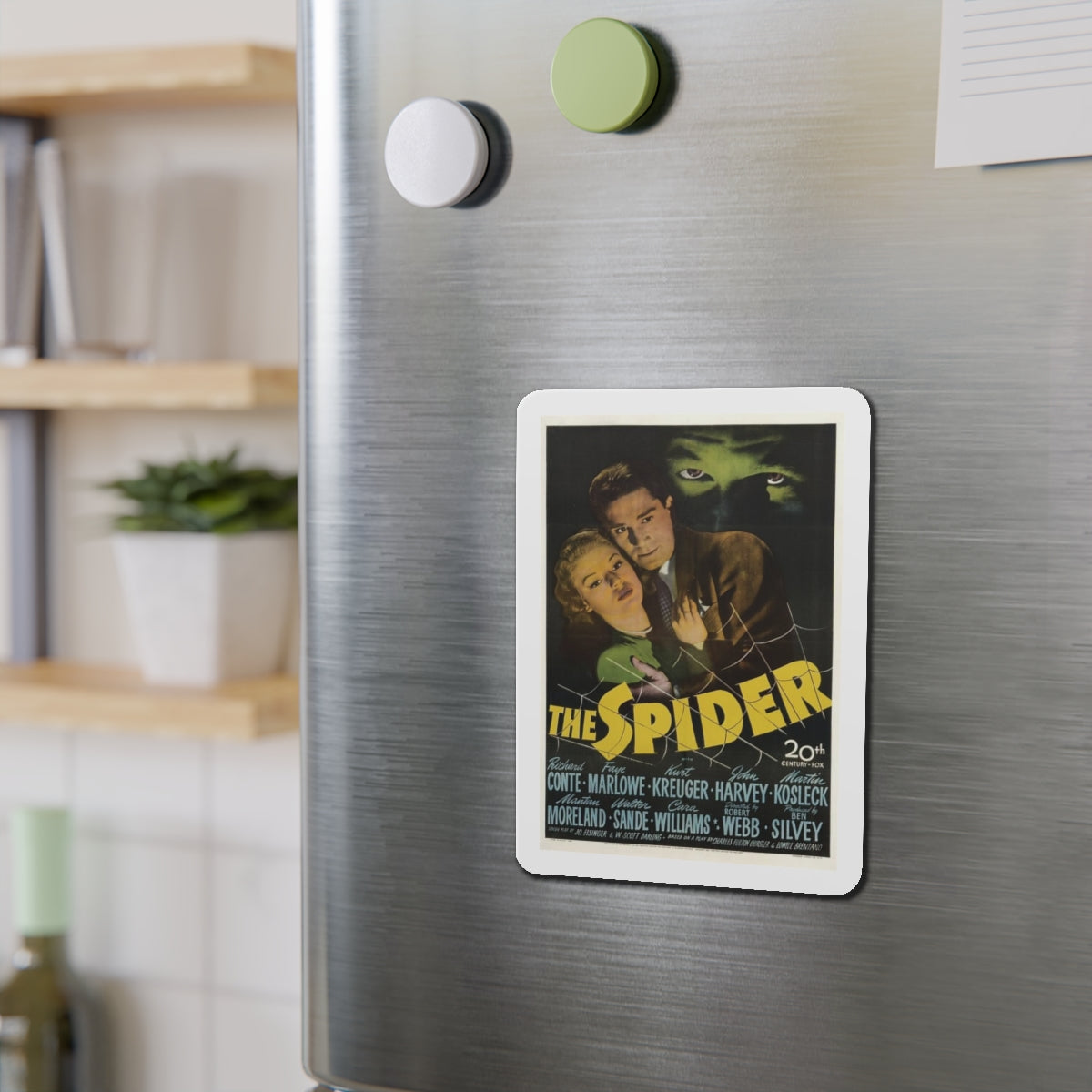 THE SPIDER 1958 Movie Poster - Refrigerator Magnet