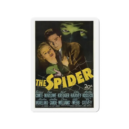 THE SPIDER 1958 Movie Poster - Refrigerator Magnet 2 Inch Die-Cut - The Sticker Space