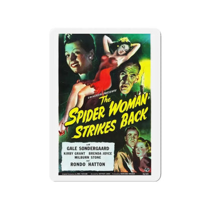 THE SPIDER WOMAN STRIKES BACK 1946 Movie Poster - Refrigerator Magnet 2 Inch - The Sticker Space
