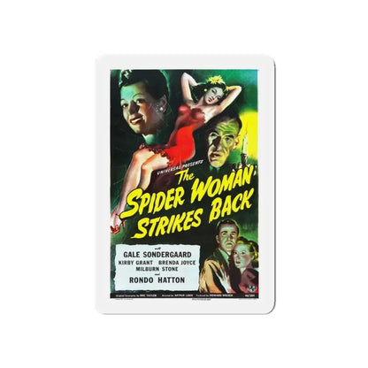 THE SPIDER WOMAN STRIKES BACK 1946 Movie Poster - Refrigerator Magnet 5 Inch - The Sticker Space