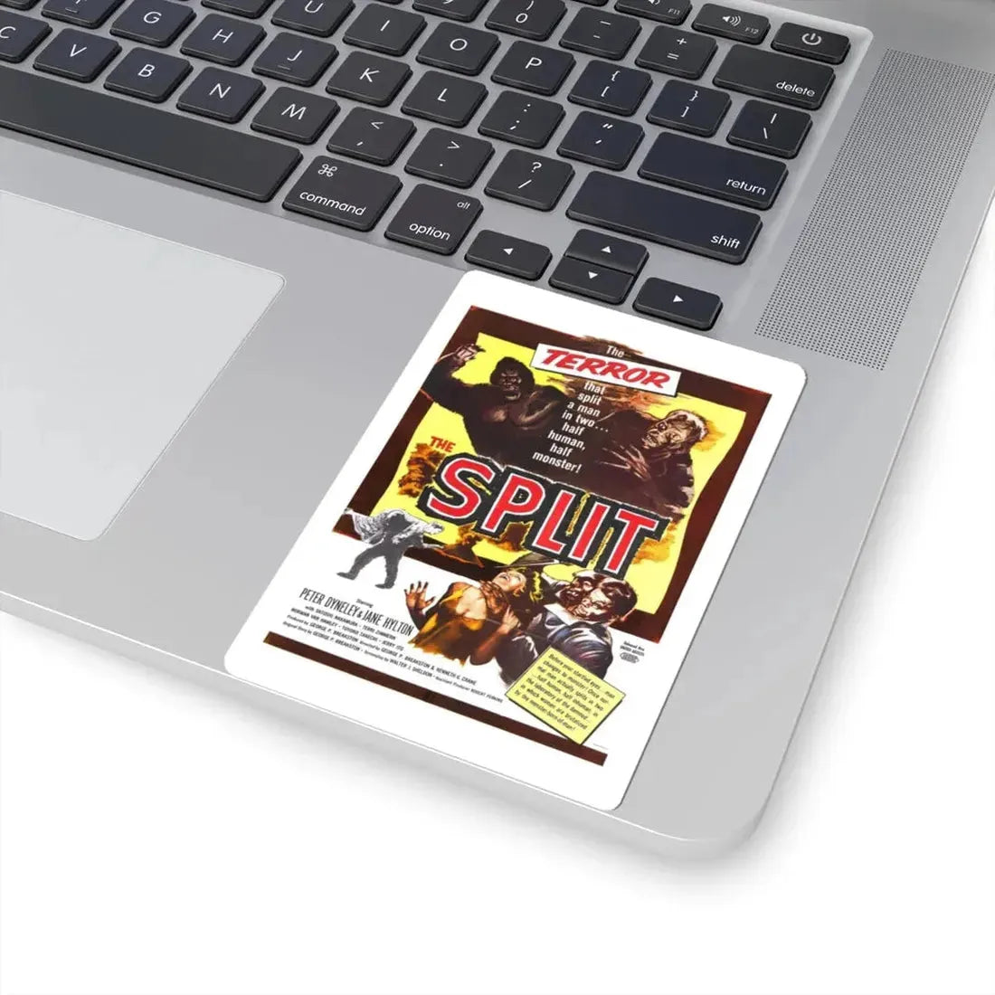 THE SPLIT (THE MANSTER) 1959 Movie Poster - STICKER Vinyl Kiss-Cut Decal - The Sticker Space