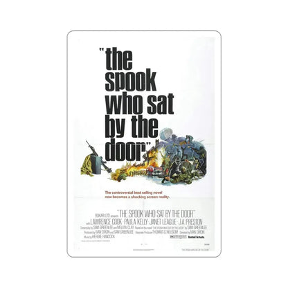 The Spook Who Sat by the Door 1973 Movie Poster STICKER Vinyl Die-Cut Decal 6 Inch - The Sticker Space
