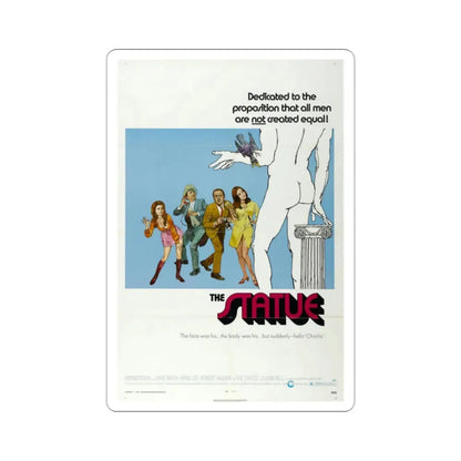The Statue 1971 Movie Poster STICKER Vinyl Die-Cut Decal 2 Inch - The Sticker Space