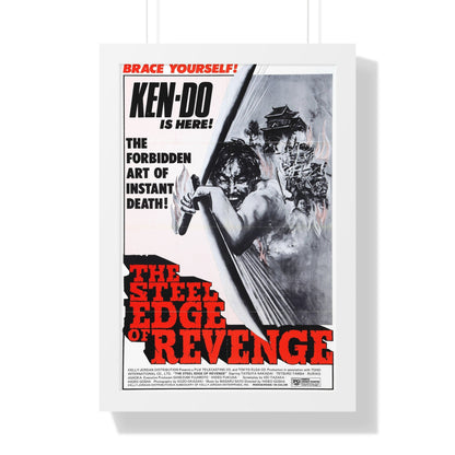 THE STEEL EDGE OF REVENGE 1969 - Framed Movie Poster-16″ x 24″-The Sticker Space