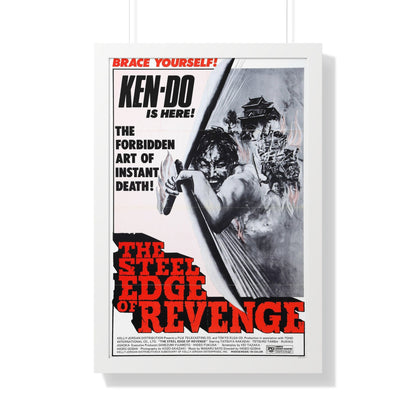 THE STEEL EDGE OF REVENGE 1969 - Framed Movie Poster-20" x 30"-The Sticker Space