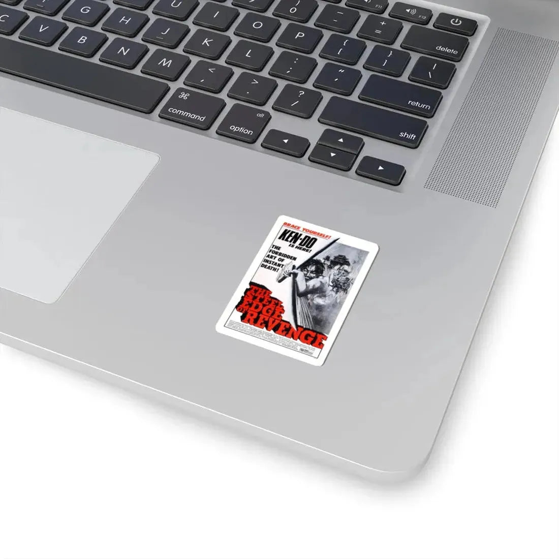 THE STEEL EDGE OF REVENGE 1969 Movie Poster - STICKER Vinyl Kiss-Cut Decal - The Sticker Space