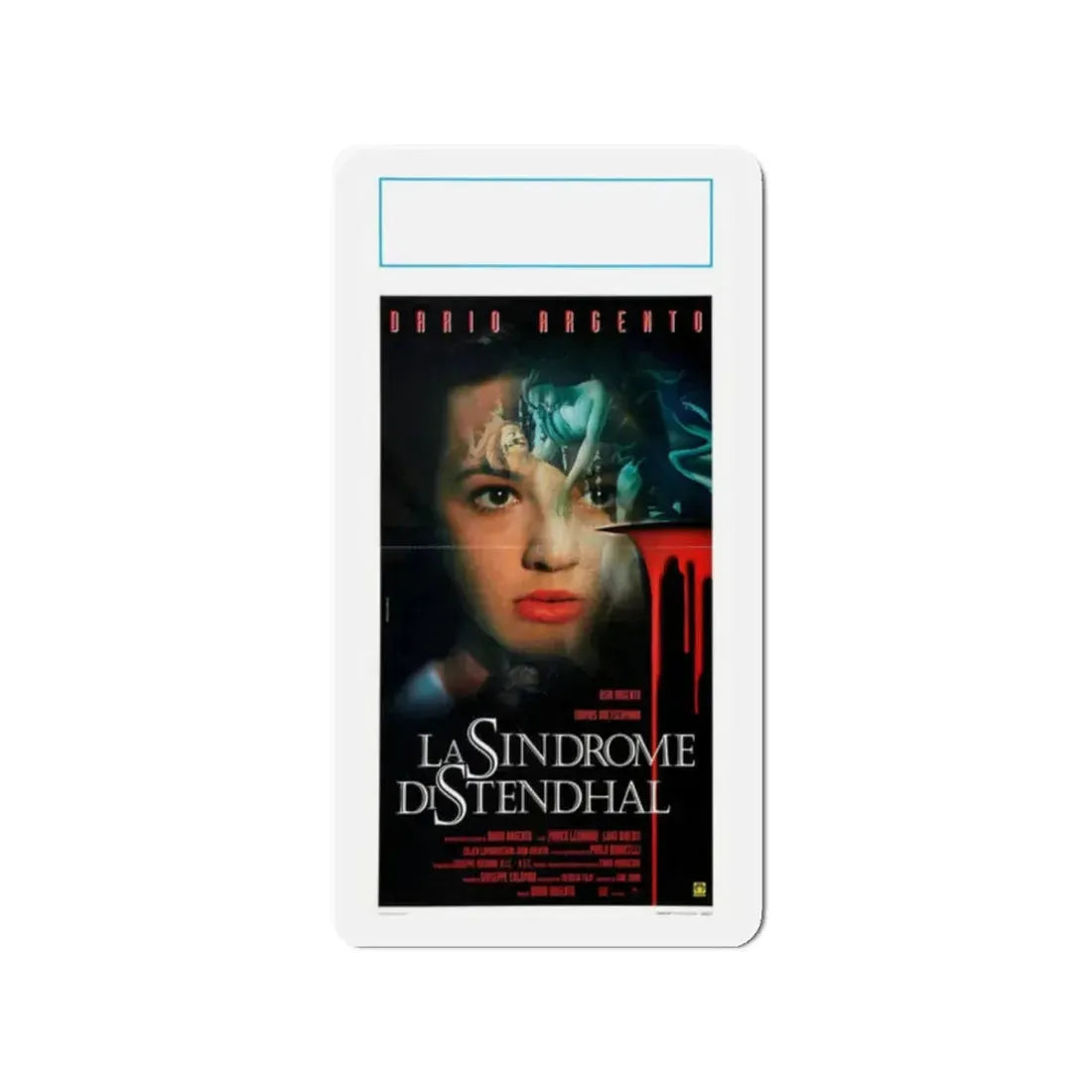 THE STENDHAL SYNDROME 1996 Movie Poster - Refrigerator Magnet 2 Inch - The Sticker Space
