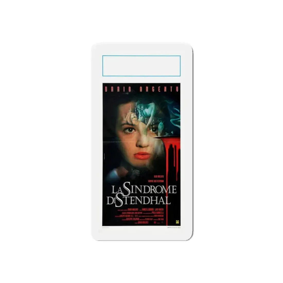 THE STENDHAL SYNDROME 1996 Movie Poster - Refrigerator Magnet 6 Inch - The Sticker Space