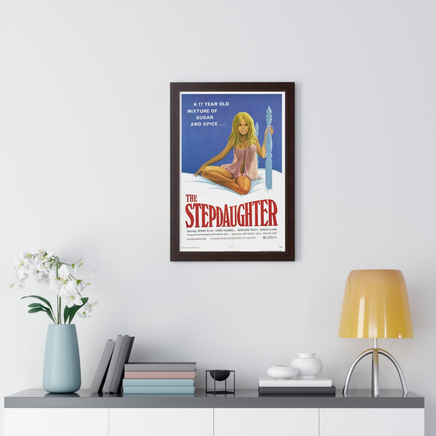 THE STEPDAUGHTER (AND WHEN SHE WAS BAD...) 1973 - Framed Movie Poster-The Sticker Space