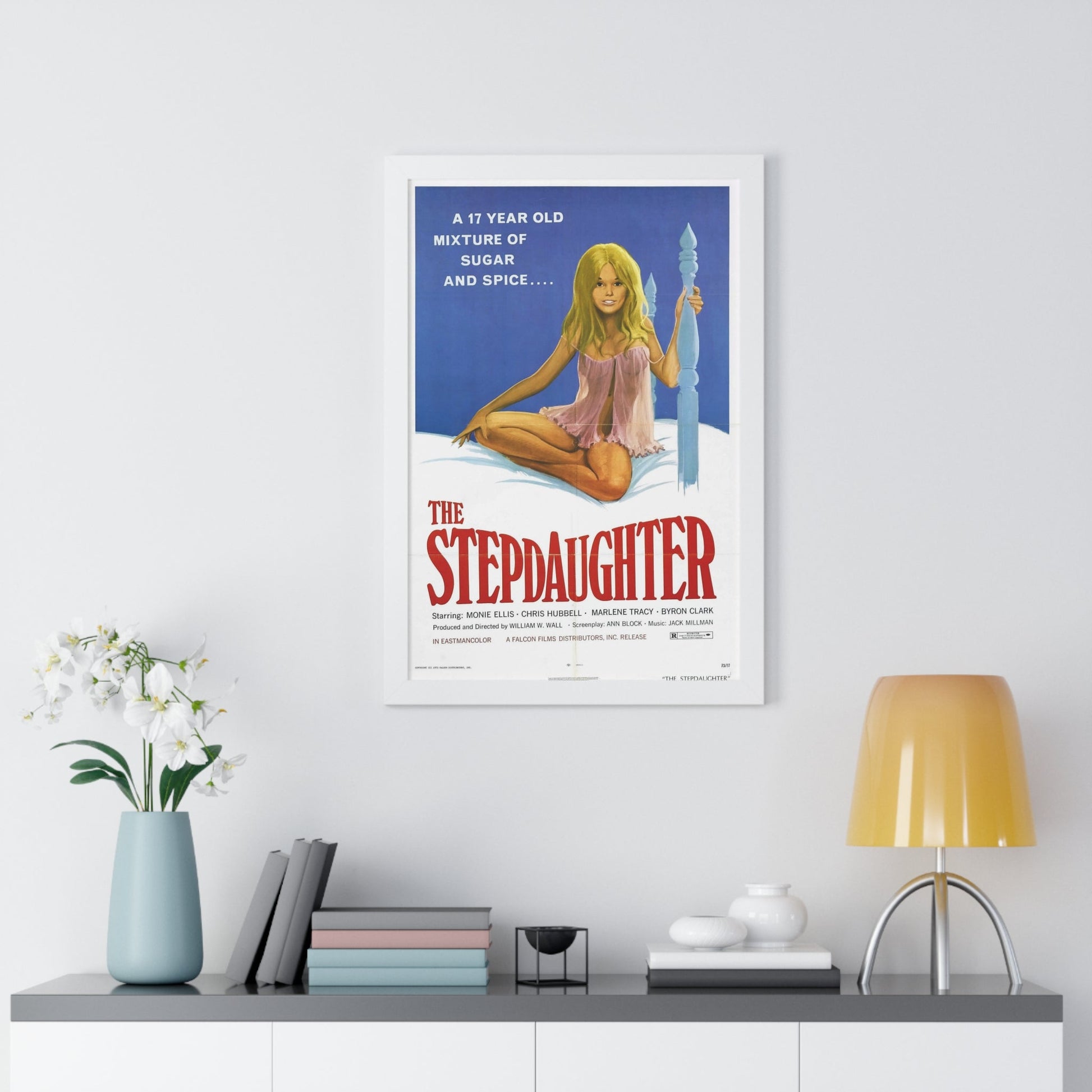 THE STEPDAUGHTER (AND WHEN SHE WAS BAD...) 1973 - Framed Movie Poster-The Sticker Space