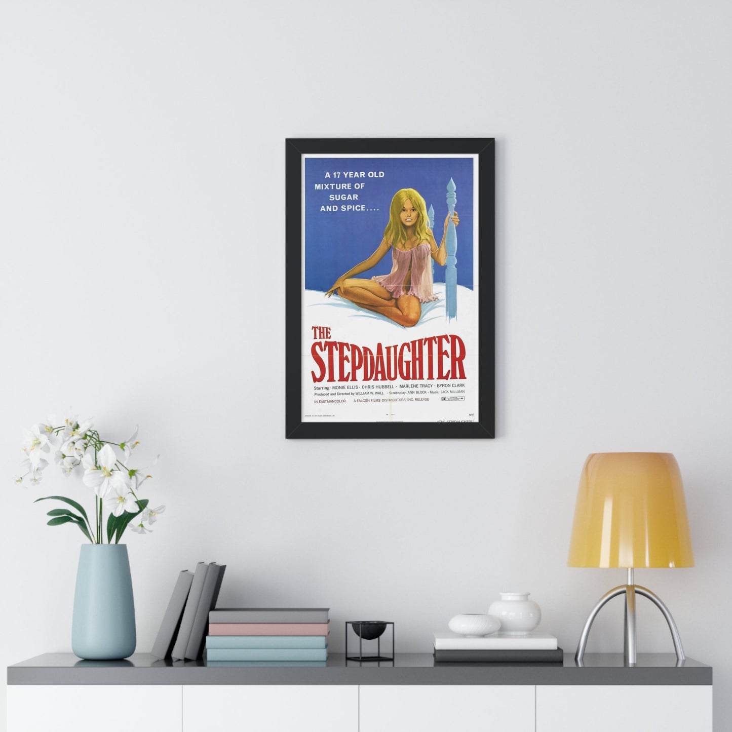 THE STEPDAUGHTER (AND WHEN SHE WAS BAD...) 1973 - Framed Movie Poster-The Sticker Space