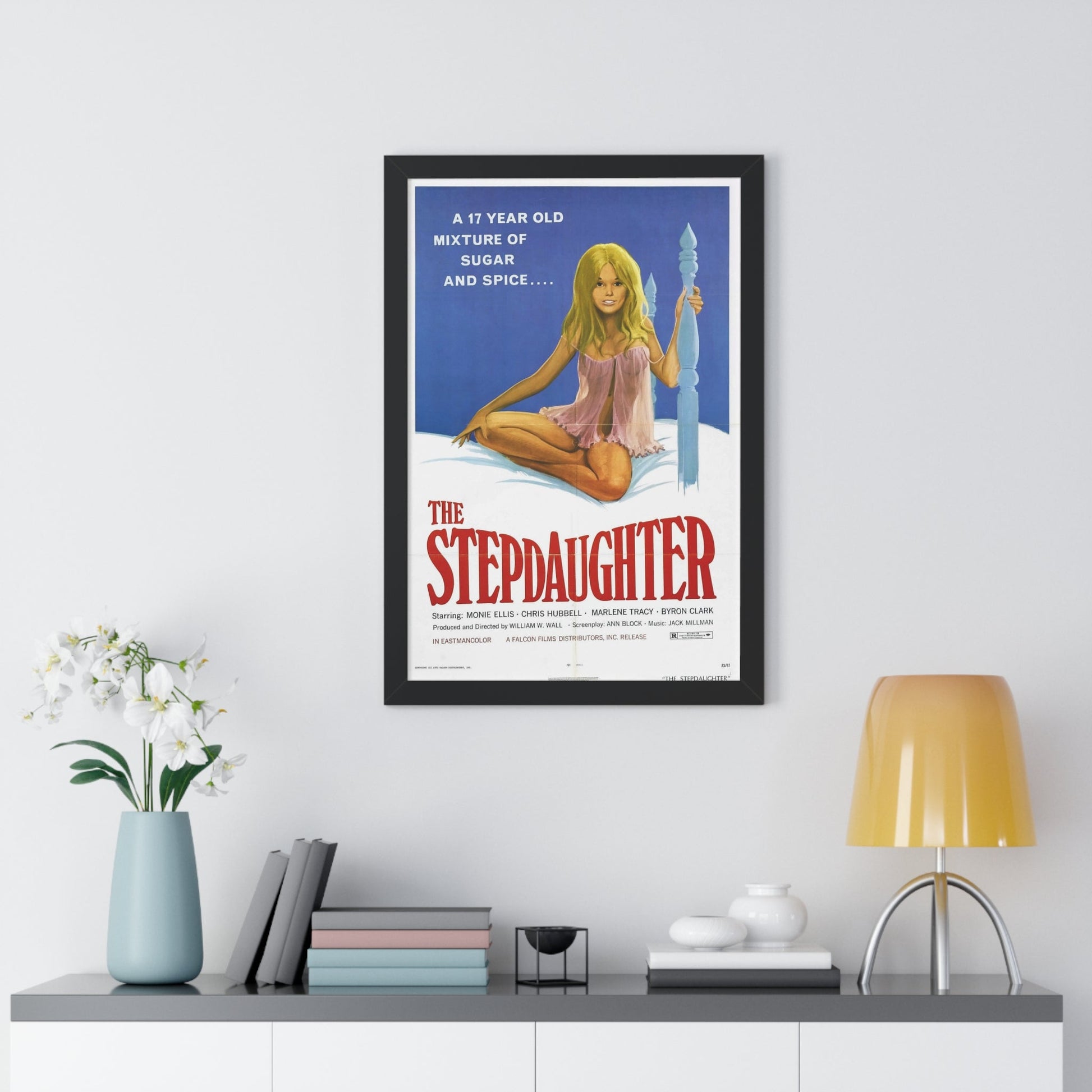 THE STEPDAUGHTER (AND WHEN SHE WAS BAD...) 1973 - Framed Movie Poster-The Sticker Space