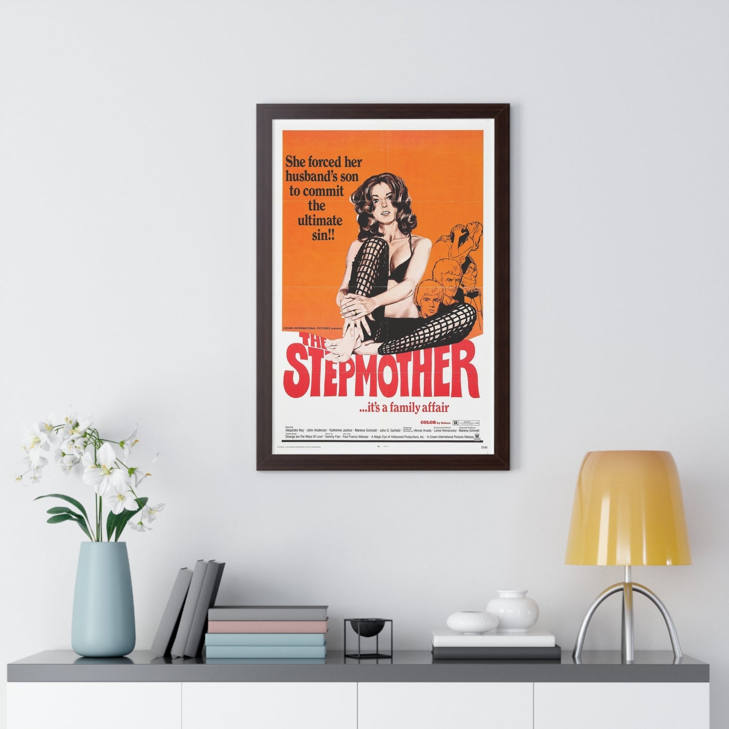 THE STEPMOTHER 1972 - Framed Movie Poster-The Sticker Space