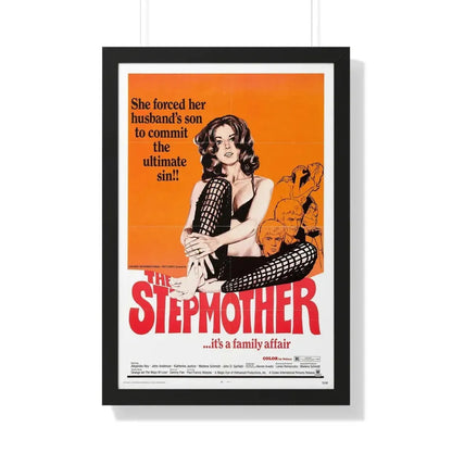 THE STEPMOTHER 1972 - Framed Movie Poster 20" x 30" Black - The Sticker Space