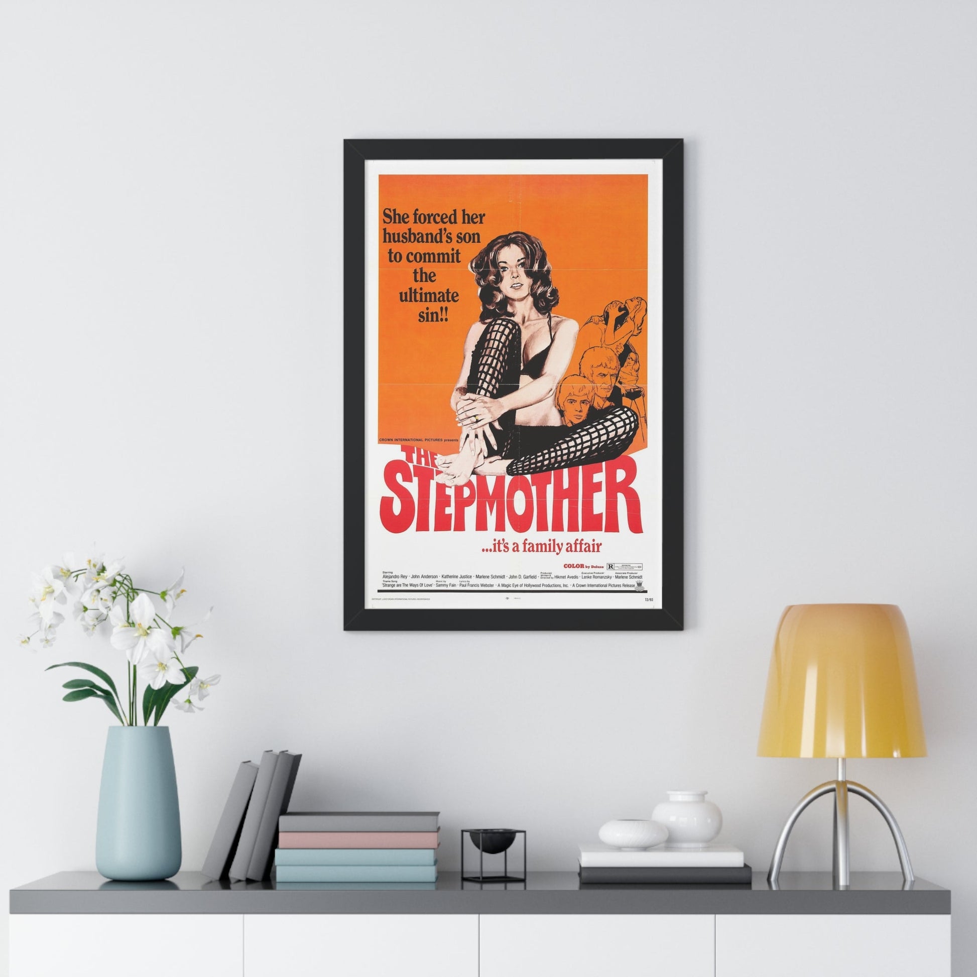 THE STEPMOTHER 1972 - Framed Movie Poster-The Sticker Space