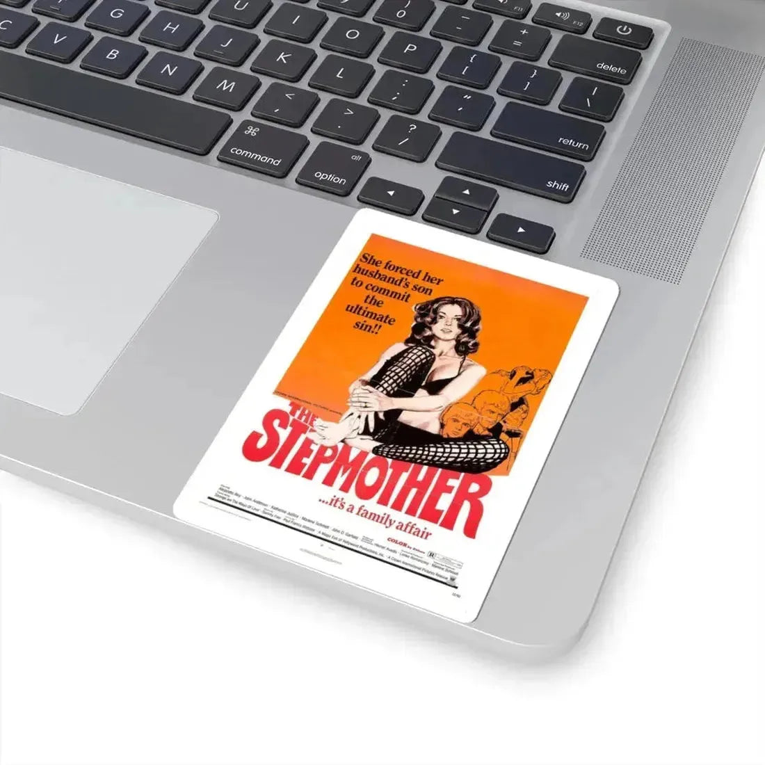 THE STEPMOTHER 1972 Movie Poster - STICKER Vinyl Kiss-Cut Decal - The Sticker Space