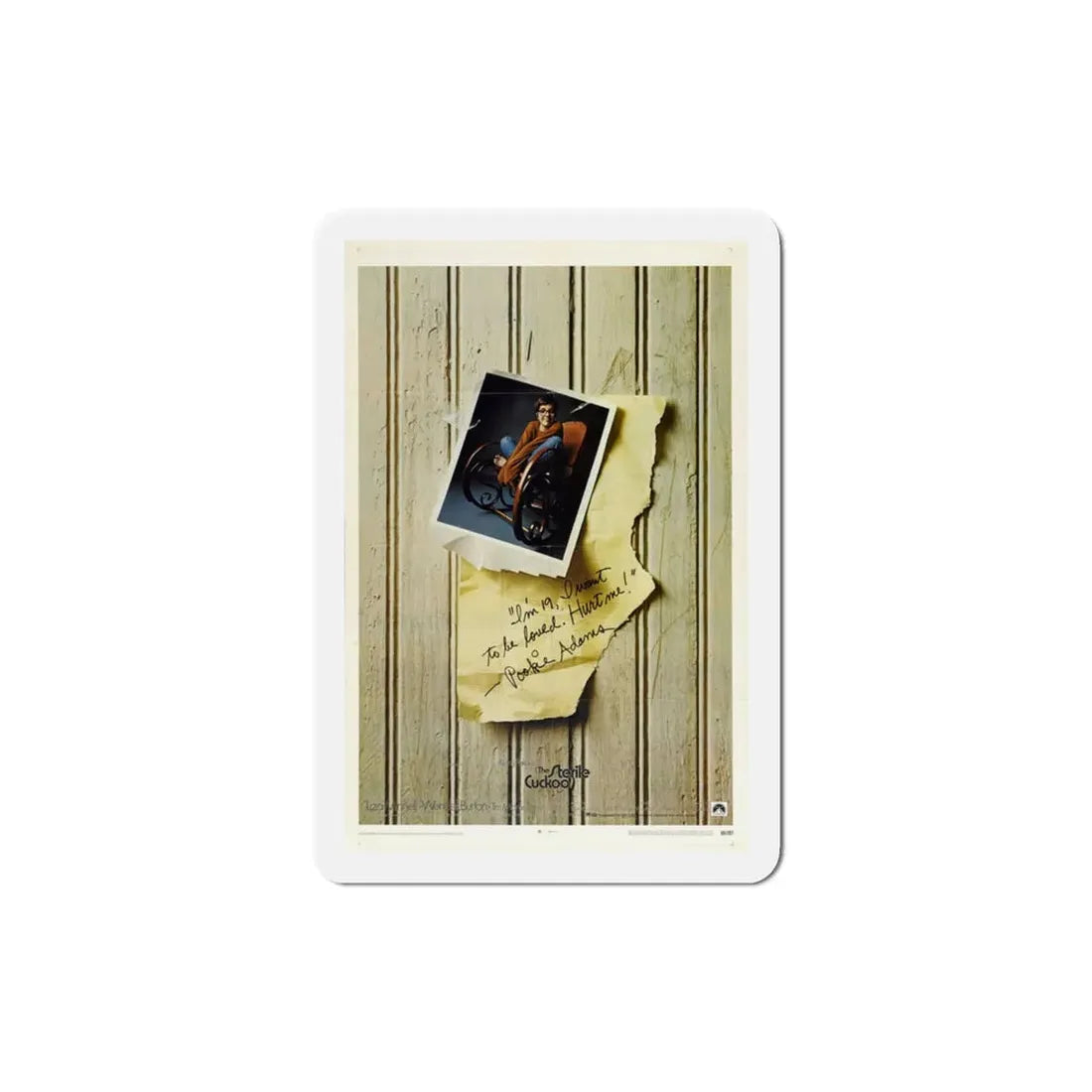 The Sterile Cuckoo 1969 Movie Poster Refrigerator Magnet 3 Inch - The Sticker Space