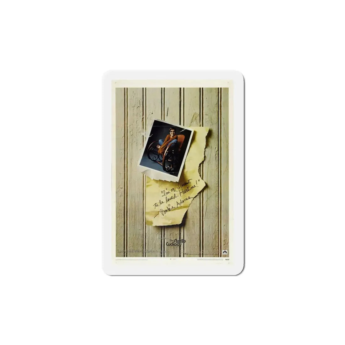 The Sterile Cuckoo 1969 Movie Poster Refrigerator Magnet 5 Inch - The Sticker Space