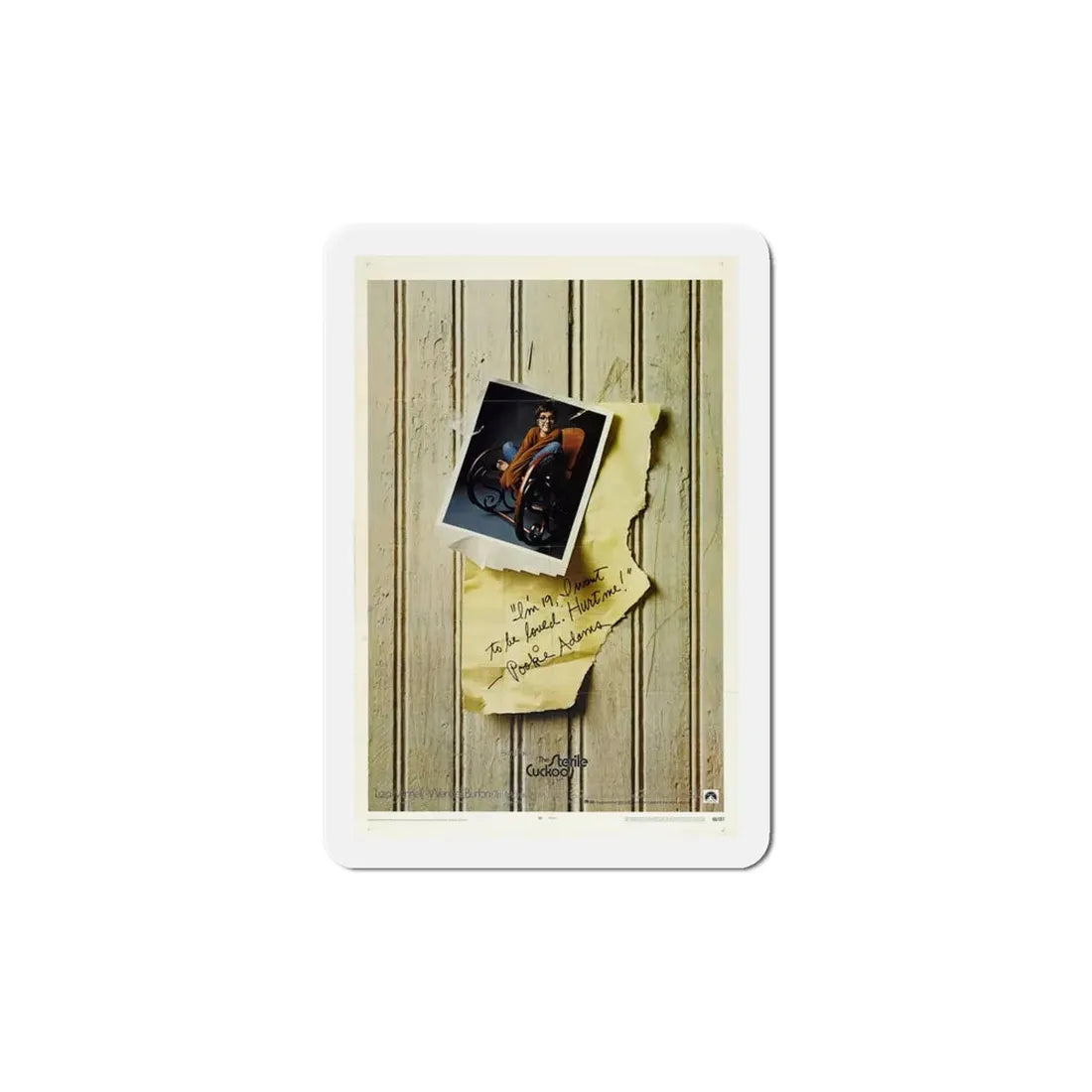 The Sterile Cuckoo 1969 Movie Poster Refrigerator Magnet 6 Inch - The Sticker Space