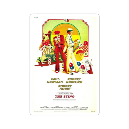The Sting 1973 2 Movie Poster STICKER Vinyl Die-Cut Decal 3 Inch - The Sticker Space
