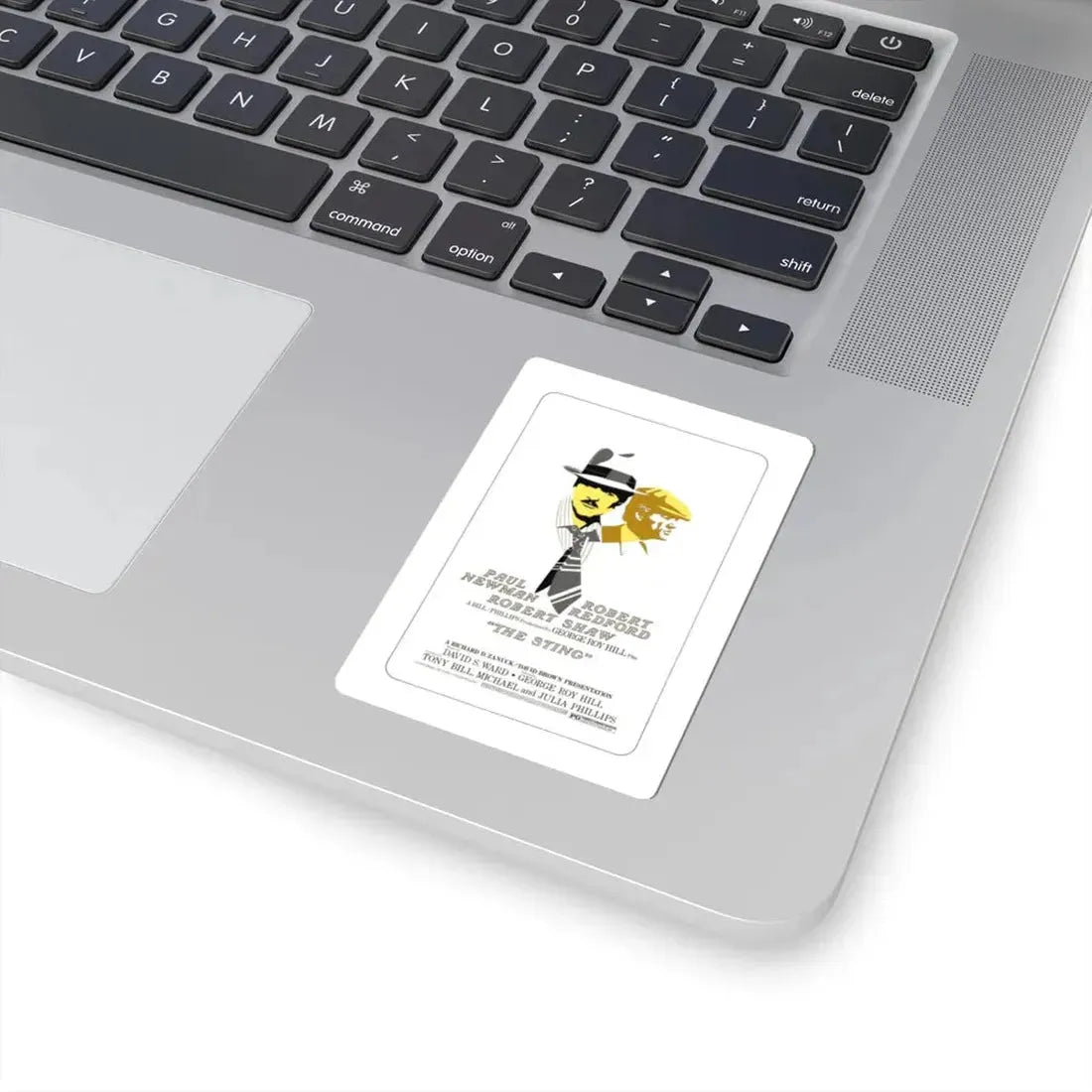 The Sting 1973 3 Movie Poster - STICKER Vinyl Kiss-Cut Decal - The Sticker Space