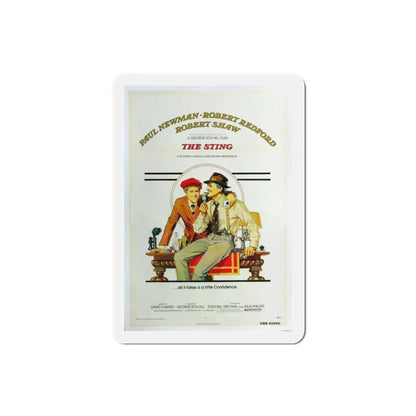 The Sting 1973 Movie Poster Refrigerator Magnet 2 Inch - The Sticker Space