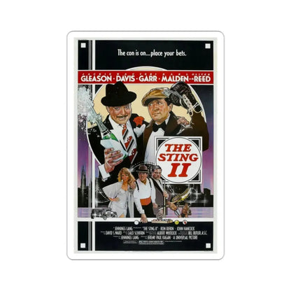 The Sting II 1983 Movie Poster STICKER Vinyl Die-Cut Decal 2 Inch - The Sticker Space