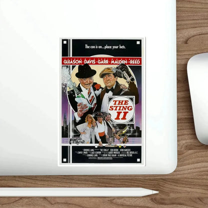 The Sting II 1983 Movie Poster STICKER Vinyl Die-Cut Decal - The Sticker Space