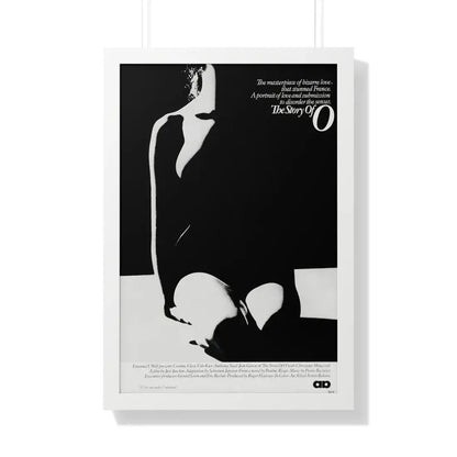 THE STORY OF O 1975 - Framed Movie Poster 20" x 30" White - The Sticker Space