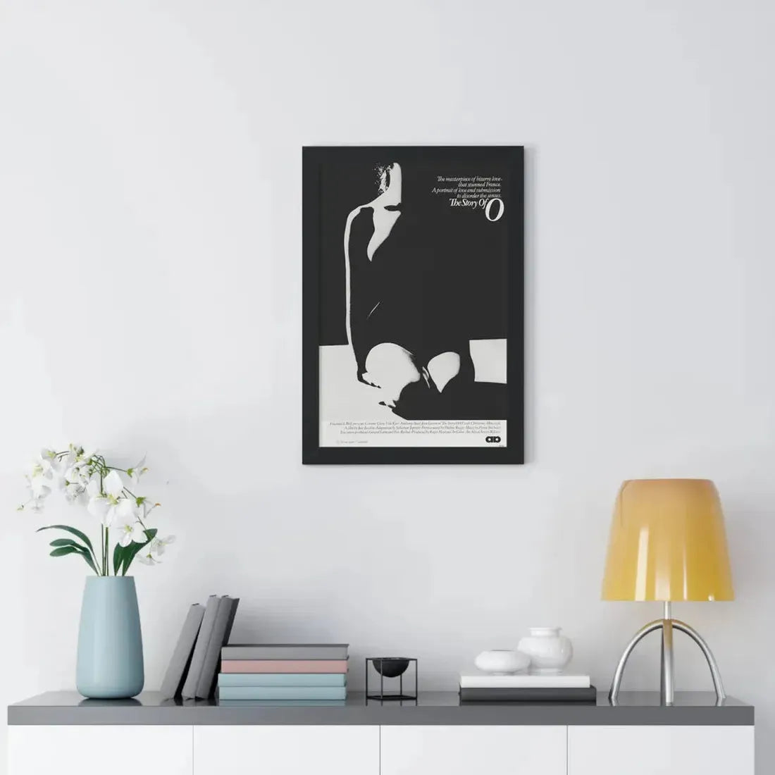 THE STORY OF O 1975 - Framed Movie Poster - The Sticker Space