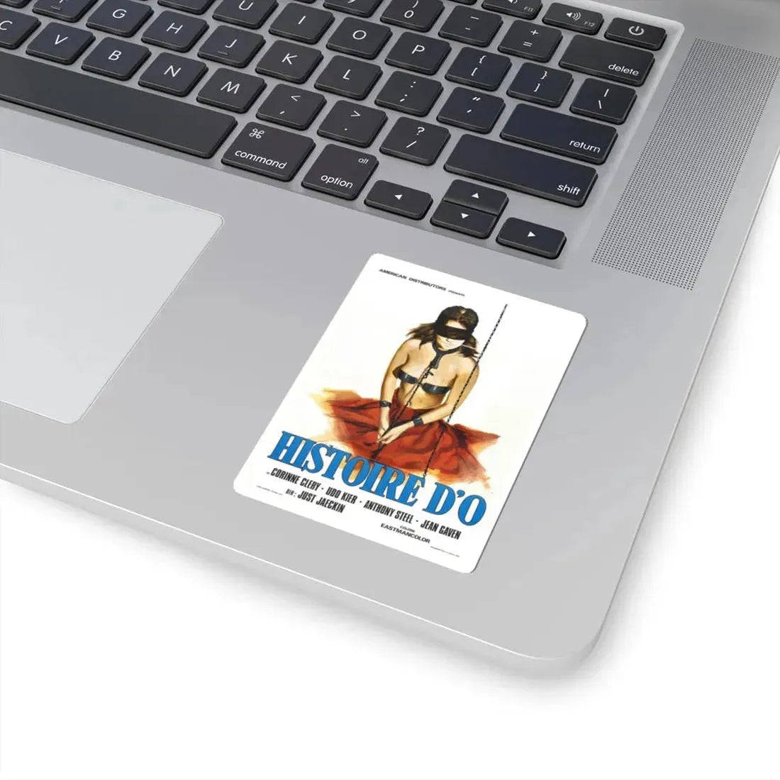 THE STORY OF O (FRENCH) 1975 Movie Poster - STICKER Vinyl Kiss-Cut Decal - The Sticker Space