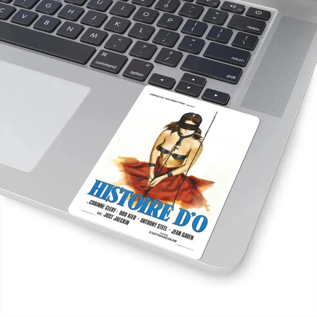 THE STORY OF O (FRENCH) 1975 Movie Poster - STICKER Vinyl Kiss-Cut Decal - The Sticker Space