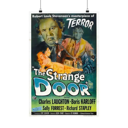 THE STRANGE DOOR 1951 - Paper Movie Poster 16″ x 24″ Matte - The Sticker Space