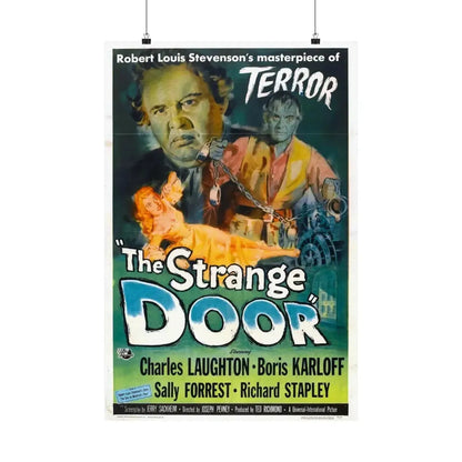 THE STRANGE DOOR 1951 - Paper Movie Poster 20″ x 30″ Matte - The Sticker Space