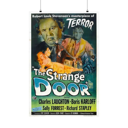 THE STRANGE DOOR 1951 - Paper Movie Poster 24″ x 36″ Matte - The Sticker Space