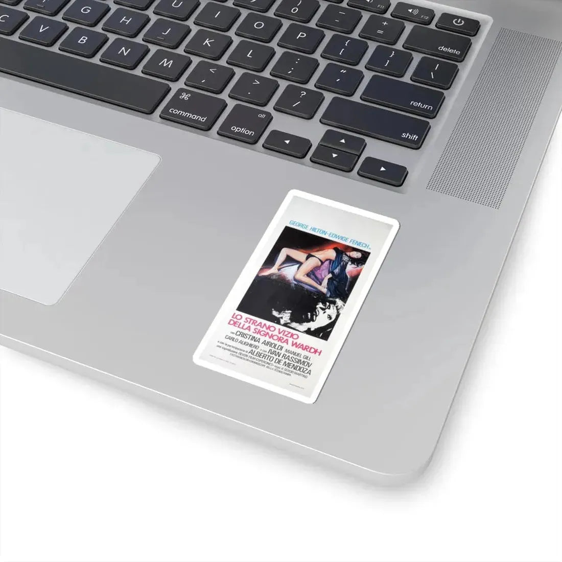 THE STRANGE VICE OF MRS. WARDH 1971 Movie Poster - STICKER Vinyl Kiss-Cut Decal - The Sticker Space