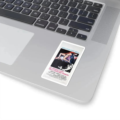 THE STRANGE VICE OF MRS. WARDH 1971 Movie Poster - STICKER Vinyl Kiss-Cut Decal - The Sticker Space