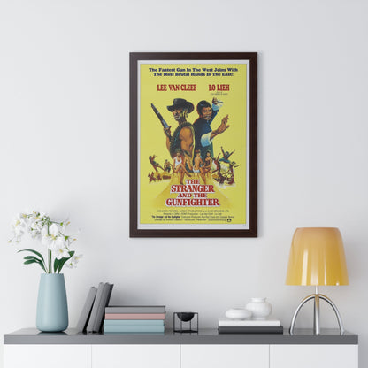 THE STRANGER AND THE GUNFIGHTER 1974 - Framed Movie Poster-The Sticker Space