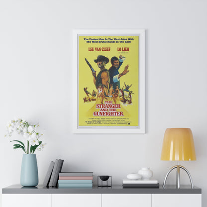 THE STRANGER AND THE GUNFIGHTER 1974 - Framed Movie Poster-The Sticker Space