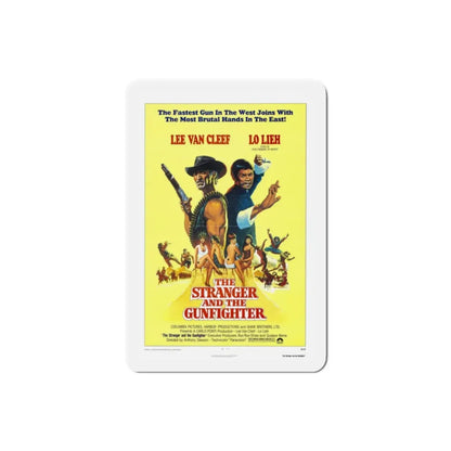 The Stranger and the Gunfighter 1976 Movie Poster Refrigerator Magnet 2 Inch - The Sticker Space