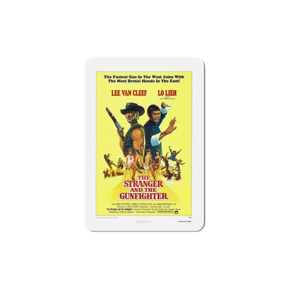 The Stranger and the Gunfighter 1976 Movie Poster Refrigerator Magnet 4 Inch - The Sticker Space