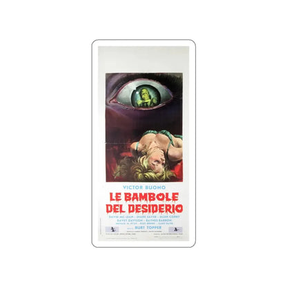 THE STRANGLER (ITALIAN) 1964 Movie Poster STICKER Vinyl Die-Cut Decal 3 Inch - The Sticker Space