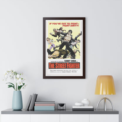 THE STREET FIGHTER 1974 - Framed Movie Poster-The Sticker Space