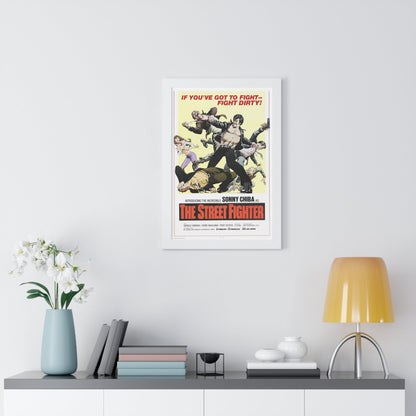 THE STREET FIGHTER 1974 - Framed Movie Poster-The Sticker Space