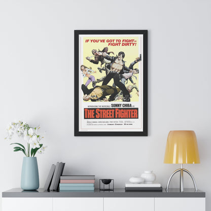 THE STREET FIGHTER 1974 - Framed Movie Poster-The Sticker Space