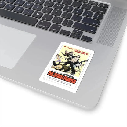 THE STREET FIGHTER 1974 Movie Poster - STICKER Vinyl Kiss-Cut Decal - The Sticker Space
