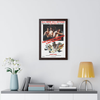 THE STREETFIGHTERS LAST REVENGE 1974 - Framed Movie Poster-The Sticker Space