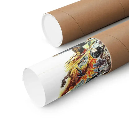 THE STREETFIGHTERS LAST REVENGE 1974 - Paper Movie Poster - The Sticker Space