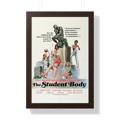 THE STUDENT BODY 1976 - Framed Movie Poster-16″ x 24″-The Sticker Space