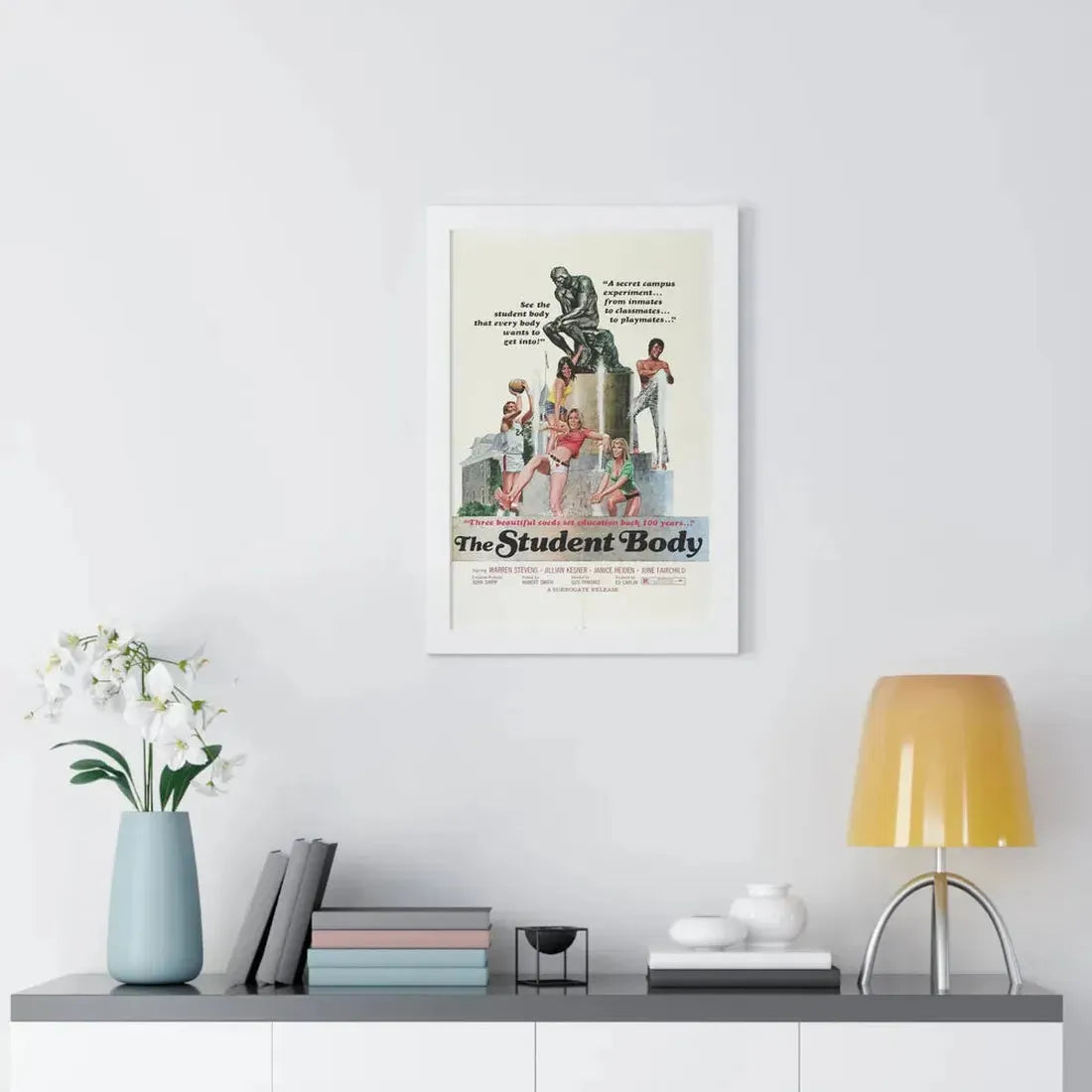 THE STUDENT BODY 1976 - Framed Movie Poster - The Sticker Space